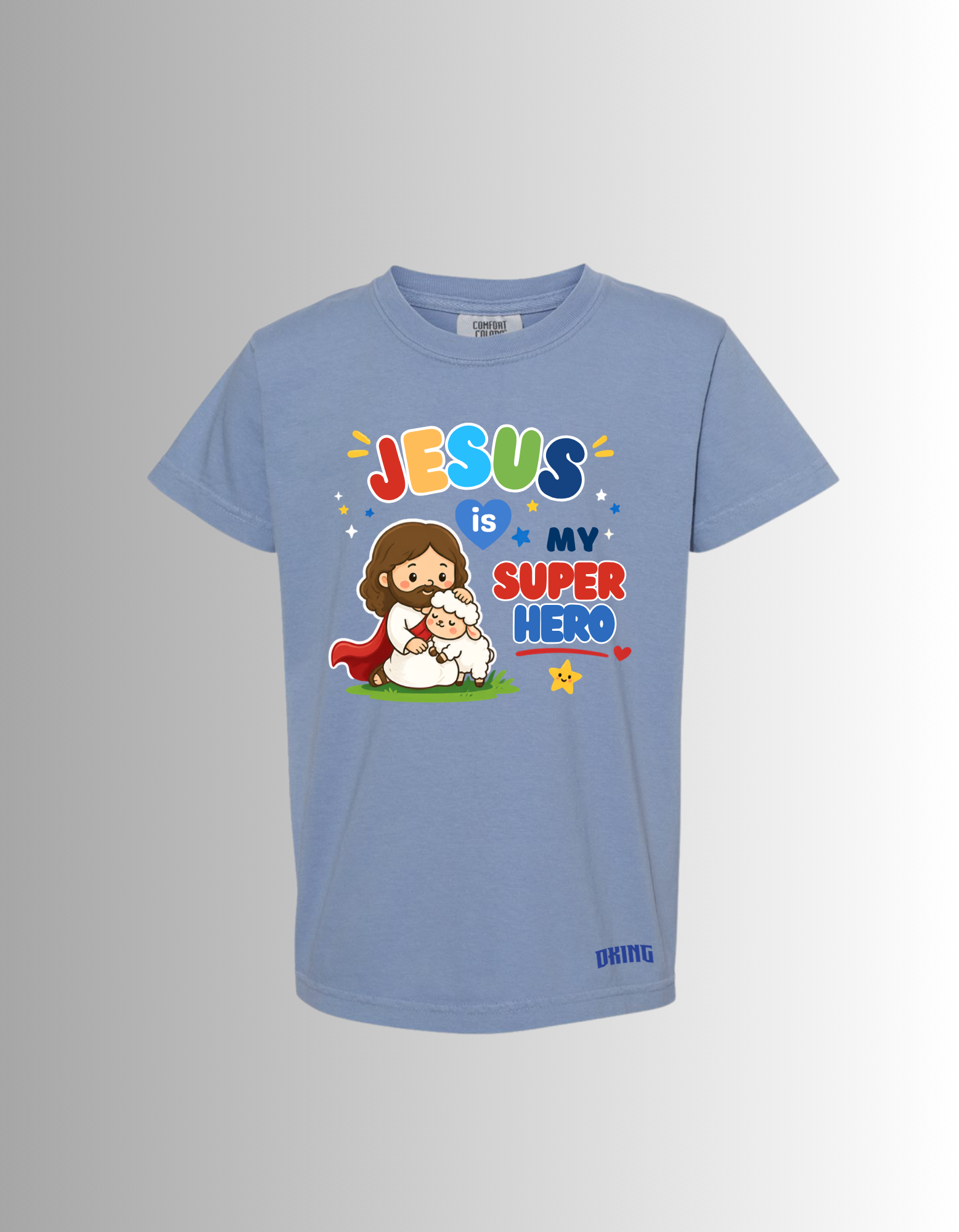 Jesus is My Superhero KIDS Tee