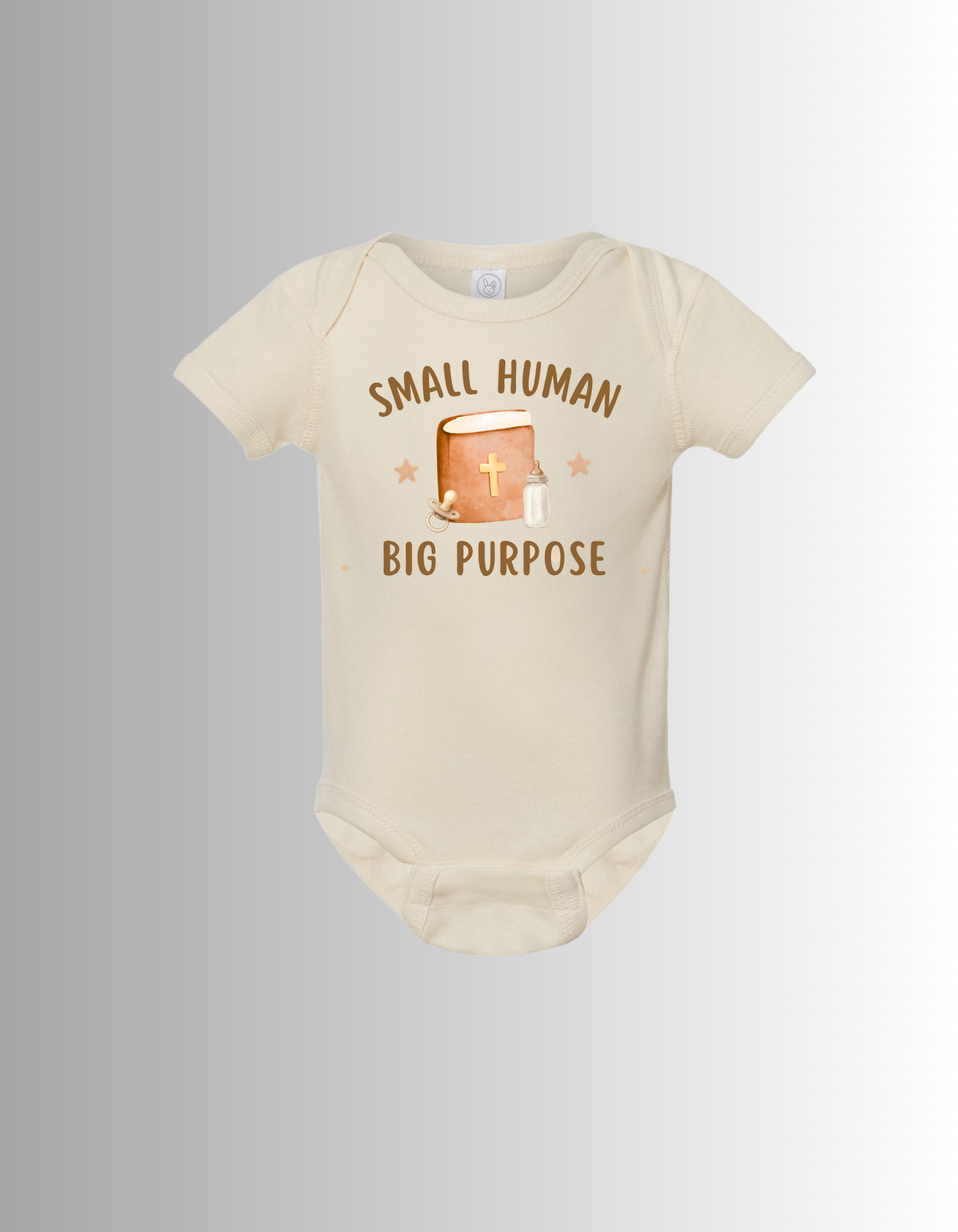 Small Human, Big Purpose Baby tee