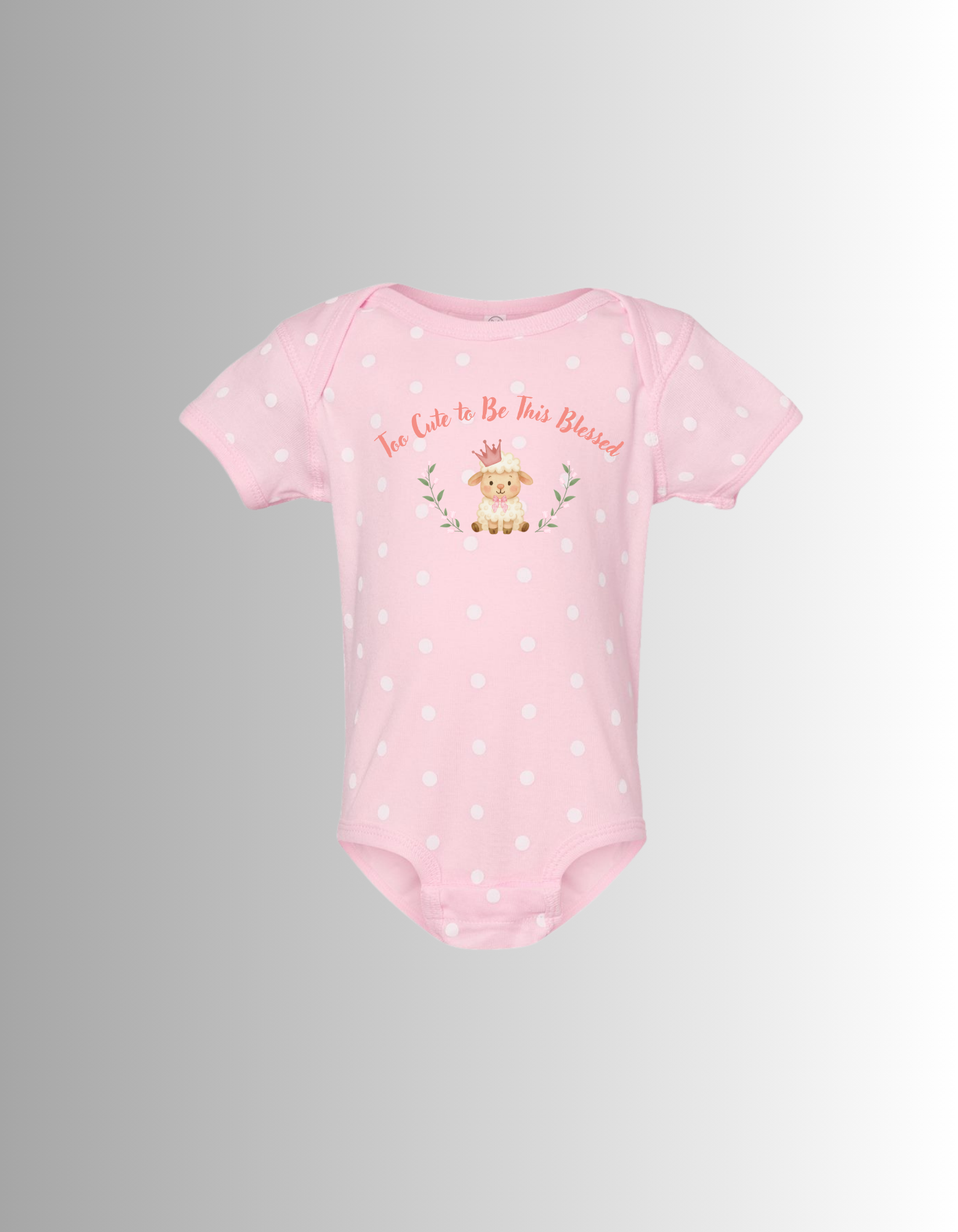 Too Cute to be this Blessed Baby tee