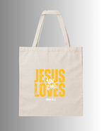 Jesus Loves U&Me Tote Bag