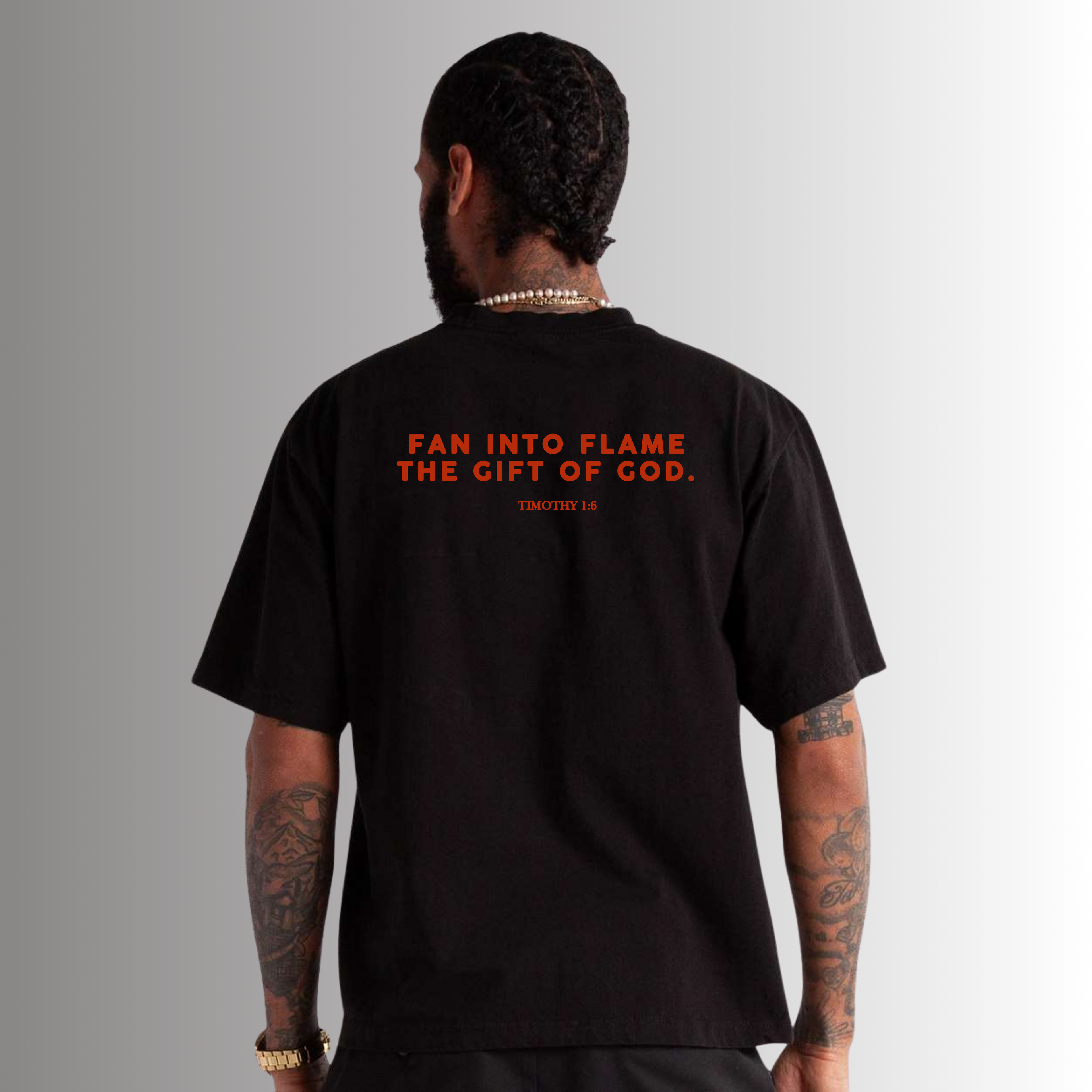 On fire for Jesus tee