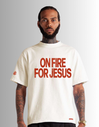On fire for Jesus tee
