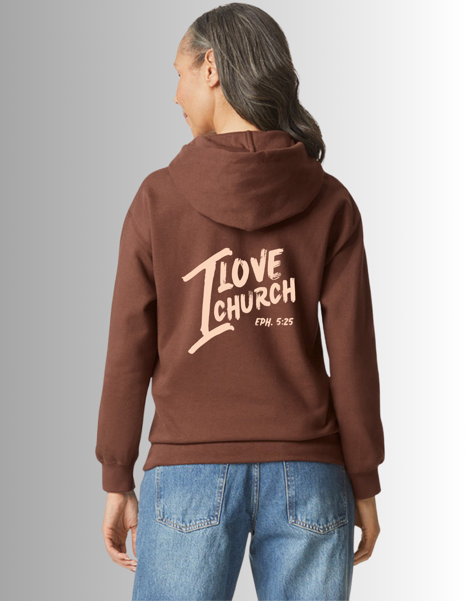 I Love Church Hoodie