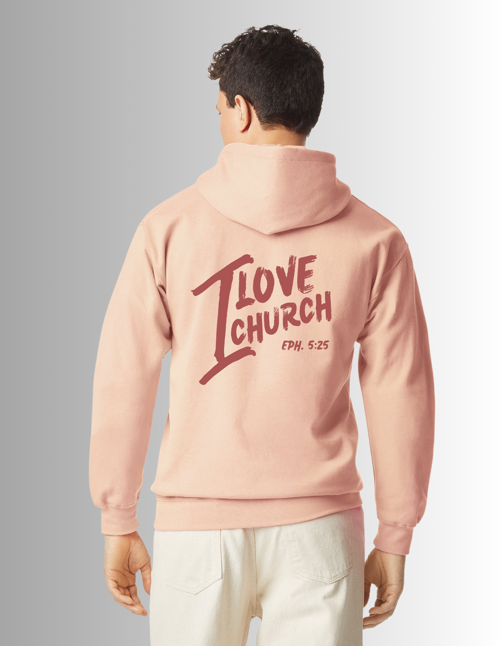 I Love Church Hoodie